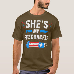 Shes my firecracker matching partner for 4th of ju T-Shirt