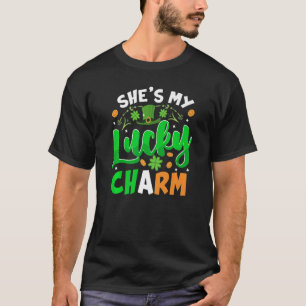 She's My Lucky Charm Couples St Patricks Day For H T-Shirt