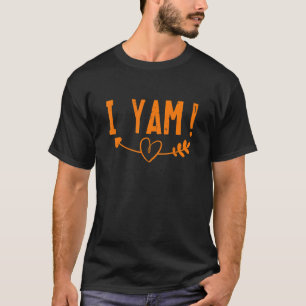 She's My Sweet Potato I Yam Couples Funny Thanksgi T-Shirt