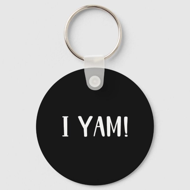 She's My Sweet Potato I Yam Couples Matching Thank Key Ring (Front)