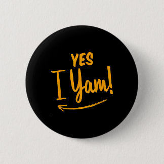 She's My Sweet Potato I Yam Matching Couple Thanks 6 Cm Round Badge