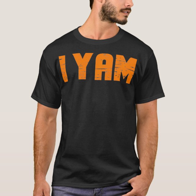 She's My Sweet Potato I Yam Matching Couples Thank T-Shirt (Front)