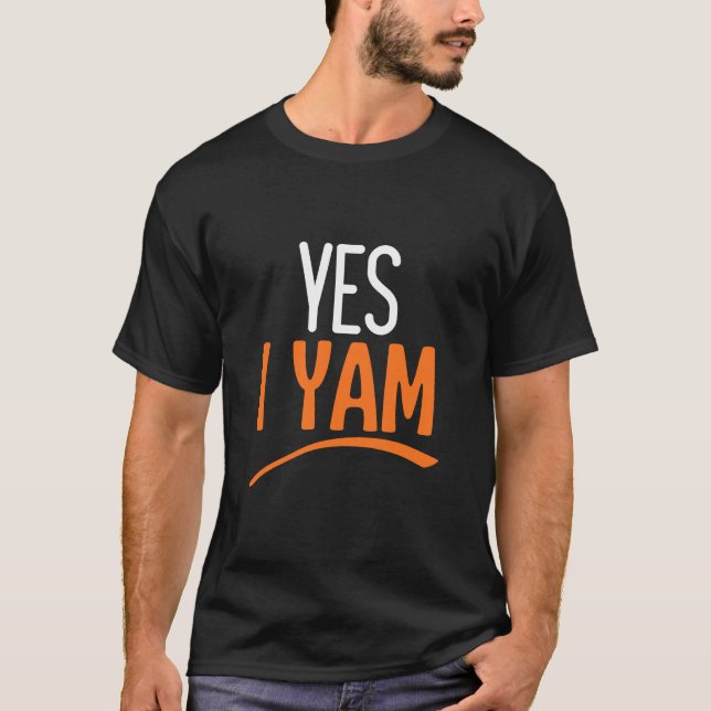 She's My Sweet Potato I Yam Set Couples Matching T-Shirt (Front)