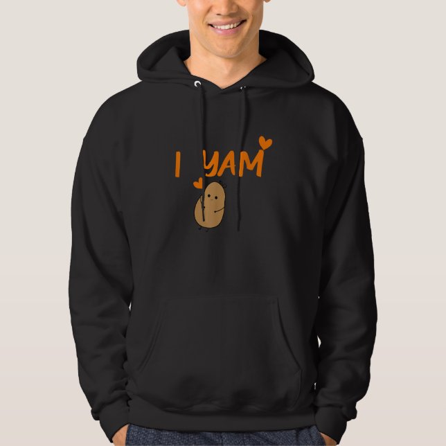 She's My Sweet Potato I Yam Set Couples Thanksgivi Hoodie (Front)