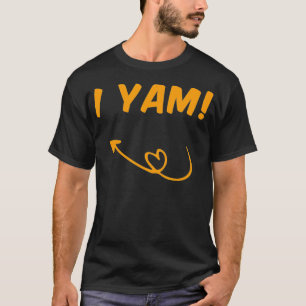 Shes My Sweet Potato I Yam Set Couples Thanksgivin T-Shirt