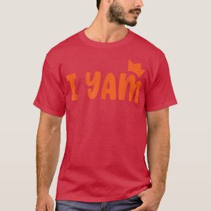 She's My Sweet Potato I YAM Thanksgiving Couples M T-Shirt