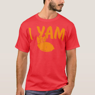 She's My Sweet Potato I Yam Thanksgiving Couples M T-Shirt
