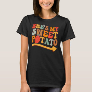 She's My Sweet Potato I YAM Thanksgiving Couple's T-Shirt