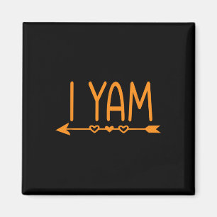 She's My Sweet Potato I Yam Thanksgiving Matching Magnet