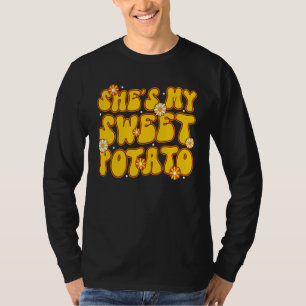 She's My Sweet Potato I Yam Valentine's Thanksgivi T-Shirt