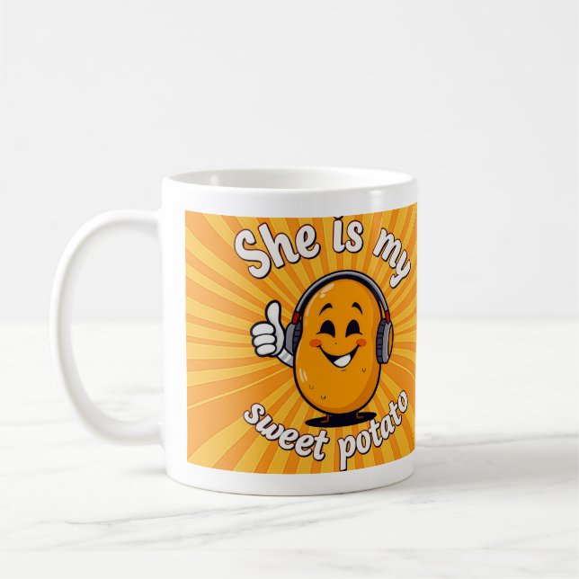 Shes My Sweet Potato mug (Left)
