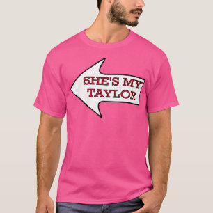 Shes My Taylor Chiefs Fan Couples Male TShirt