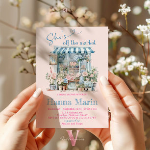 She's Off The Market Bridal Shower Invitation