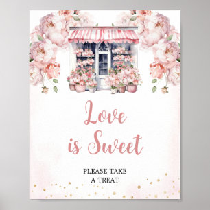 She's Off The Market Bridal Shower Love is Sweet Poster