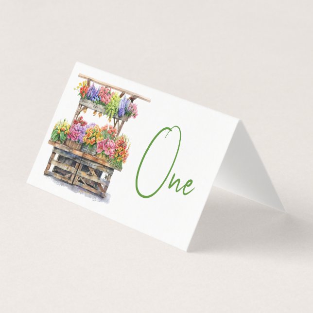 She's Off the Market Bridal Shower Table Signs (Front)