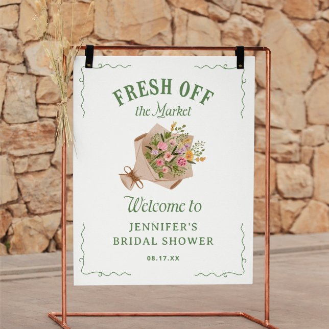 She's Off The Market Bridal Shower Welcome Poster (Creator Uploaded)