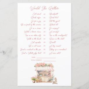 Shes Off The Market Bridal Shower Would She Rather