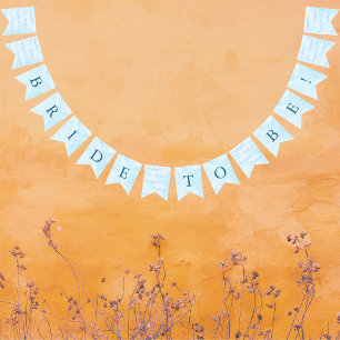 She's On Cloud 9 Dreamy Bride To Be Bridal Shower  Bunting