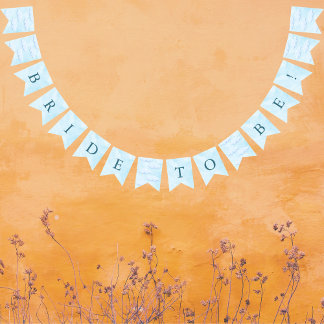 She's On Cloud 9 Dreamy Bride To Be Bridal Shower  Bunting