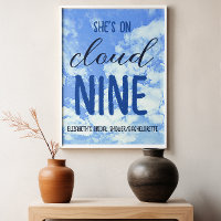 She's On Cloud Nine! Bridal Shower/Bachelorette