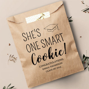She's One Smart Cookie Class Of 2024 Graduation Favour Bags