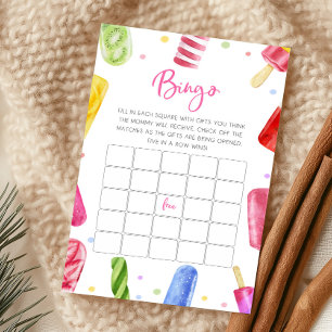 She's Ready to Pop Baby Shower Bingo Game