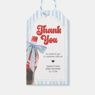 She's Ready to Pop Baby Shower Favour Tags