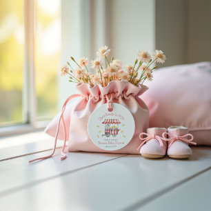 She's Ready to POP! Popcorn Baby Shower Favour Tags