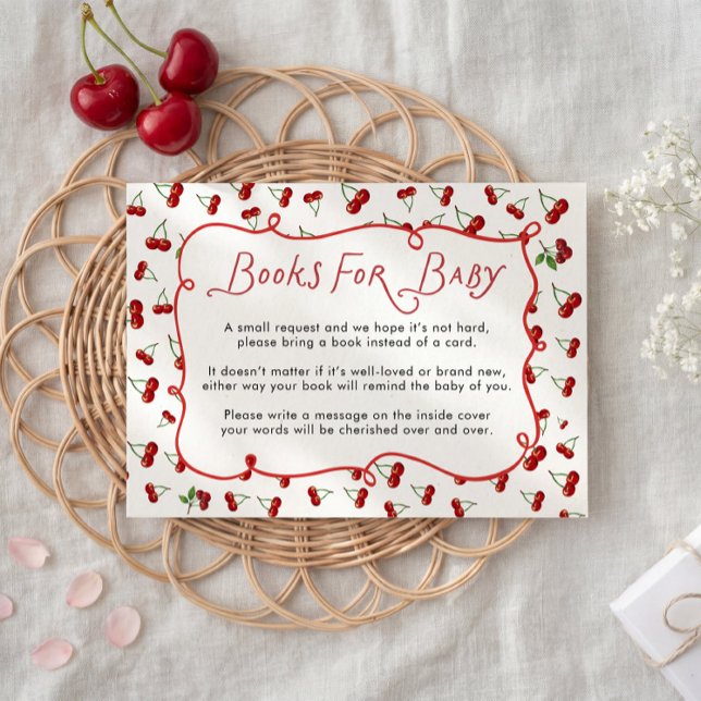 She's the Cherry on top Books for Baby Card (Creator Uploaded)