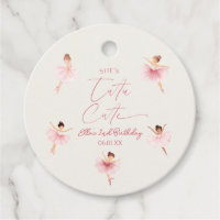 She's Tutu Cute Pink Ballerina 2nd Birthday Party