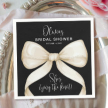 She's Tying the Knot Bow Bridal Shower