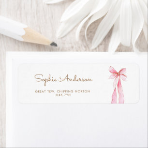 She's tying The Knot Bridal Shower Address