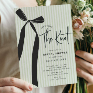 She's Tying The Knot Bridal Shower Invitation