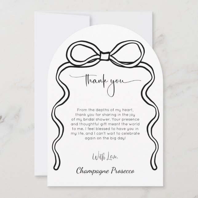 She's Tying The Knot Bridal Shower Photo Invitation (Front)