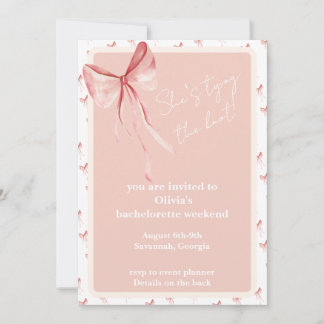 She's Tying the Knot  Invitation
