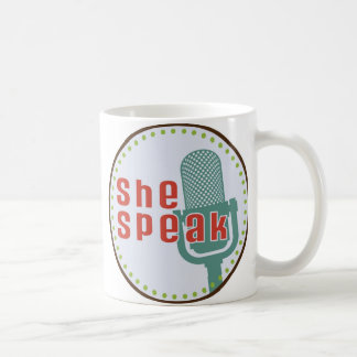 SheSpeak Coffee Mug
