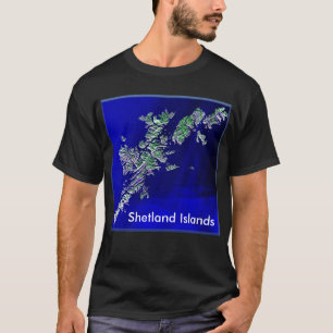 Shetland Islands Mens Dark Basic T-shirt