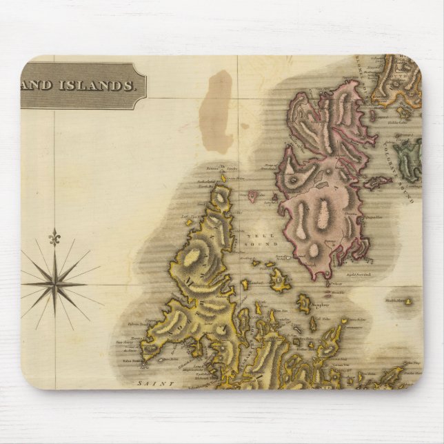 Shetland Islands Mouse Mat (Front)