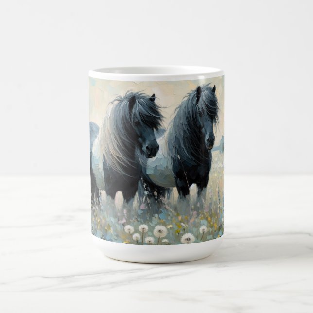 Shetland Pony (Coffee Mug No2) Set of six Shetland (Center)