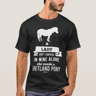Shetland Pony Shetty ride Gift T-Shirt