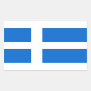shetland region ethnic flag scotland british rectangular sticker