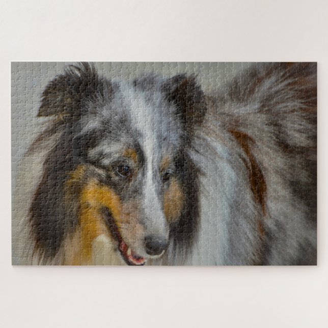 Shetland Sheep Dog Jigsaw. Jigsaw Puzzle (Horizontal)