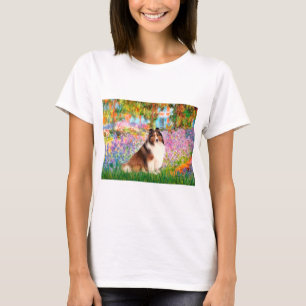 Shetland Sheepdog 7 - Garden T-Shirt