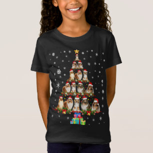 Shetland Sheepdog Christmas Tree Funny Sheltie Xma T-Shirt