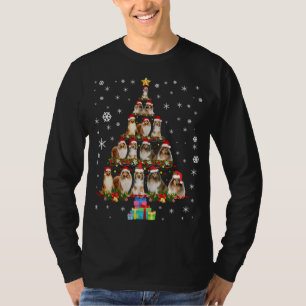 Shetland Sheepdog Christmas Tree Funny Sheltie Xma T-Shirt