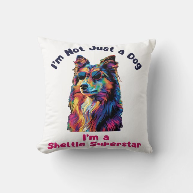 Shetland Sheepdog Cushion (Front)