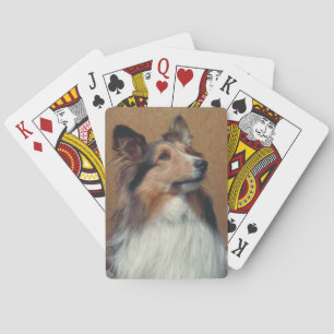 Shetland Sheepdog Dog Playing Cards