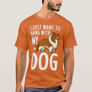 Shetland Sheepdog Dog Puppies Owner Lover _10 T-Shirt
