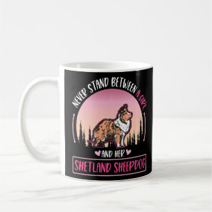 Shetland Sheepdog Girl Mini Collie Sheltie Coffee Mug