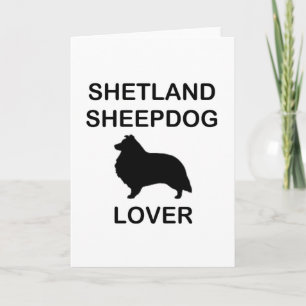 Shetland Sheepdog Lover Card